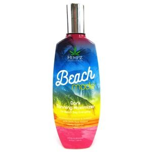 HEMPZ Beach Mode Dark Tanning Maximizer Lotion Sunless Tan 8.5 oz Hemp Seed Oil